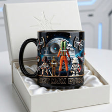 Load image into Gallery viewer, The Best Mom Ever – Sci-Fi Hero Mom Coffee Mug | Personalized Gift for Moms Coffee Mug PopCulturePrints
