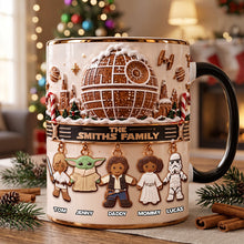 Load image into Gallery viewer, Ginger Bread Christmas Coffee Mug - Personalized Gift for Family and Friends Coffee Mug PopCulturePrints
