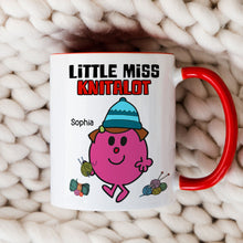 Load image into Gallery viewer, Personalized Little Miss Knitalot Mug
