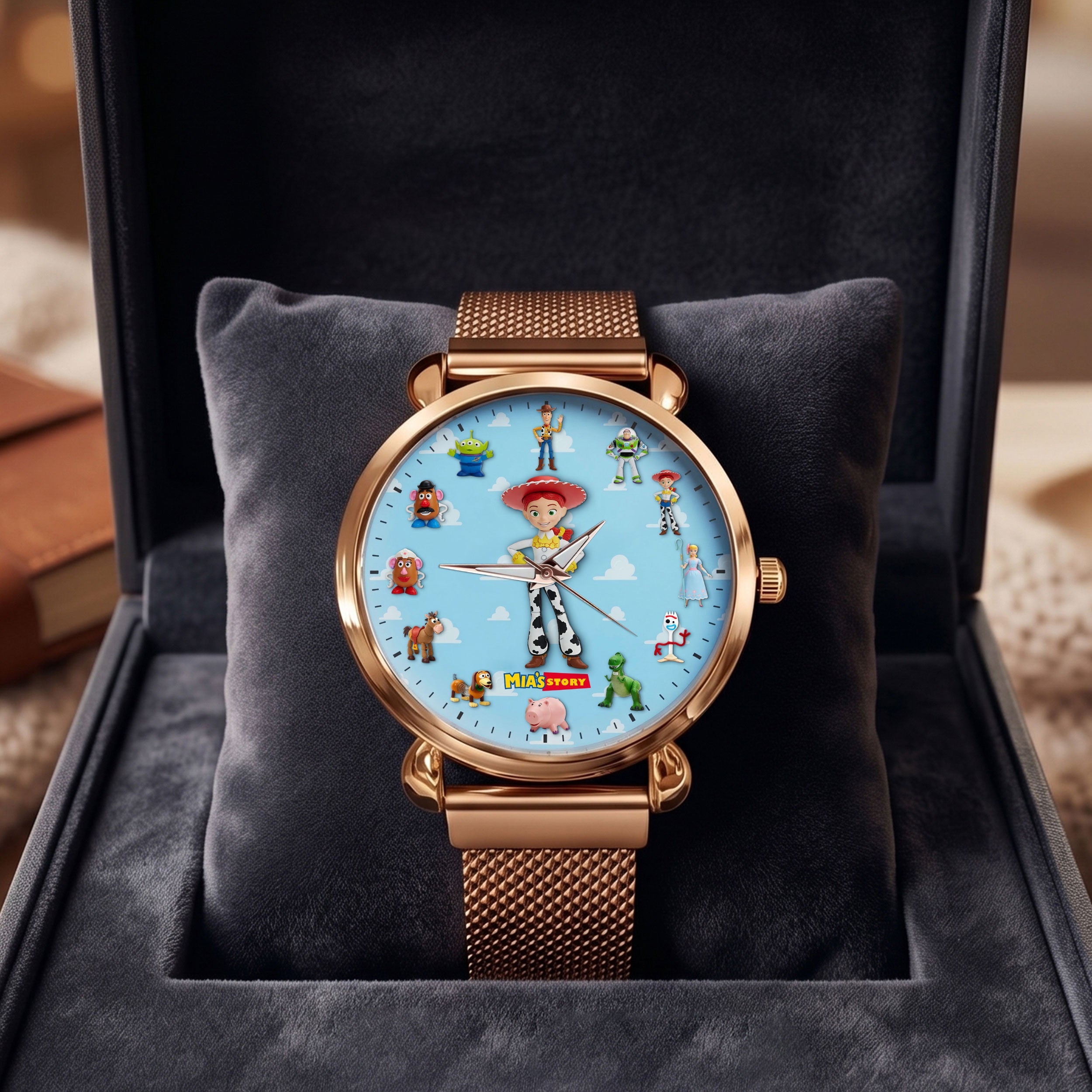Personalized Lovely Characters Quartz Watch - Perfect Gift for All Occasions