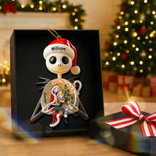 Load image into Gallery viewer, You&#39;re My Cup Of Tea – Spooky Love Christmas Ornament - Personalized Gift for Couples Ornament PopCulturePrints
