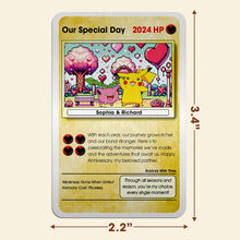 Load image into Gallery viewer, Personalized Couple's Gaming Theme Aluminum Wallet Card Wallet Card PopCulturePrints

