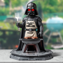 Load image into Gallery viewer, “Galaxy&#39;s Best Griller” - Personalized Acrylic Plaque, Gift for Dad, Grandpa &amp; Grill Lovers Shaped Plaques PopCulturePrints

