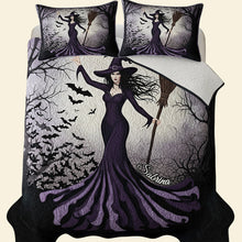 Load image into Gallery viewer, Enchanting Elegance: Powerful Quilt Bed Set - Personalized Gift for Fantasy Lovers Blanket PopCulturePrints
