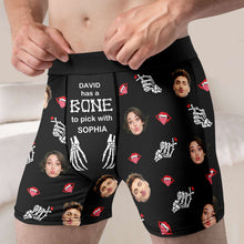 Load image into Gallery viewer, Personalized Blooming Together Poster for Older Couples Boxer Briefs PopCulturePrints

