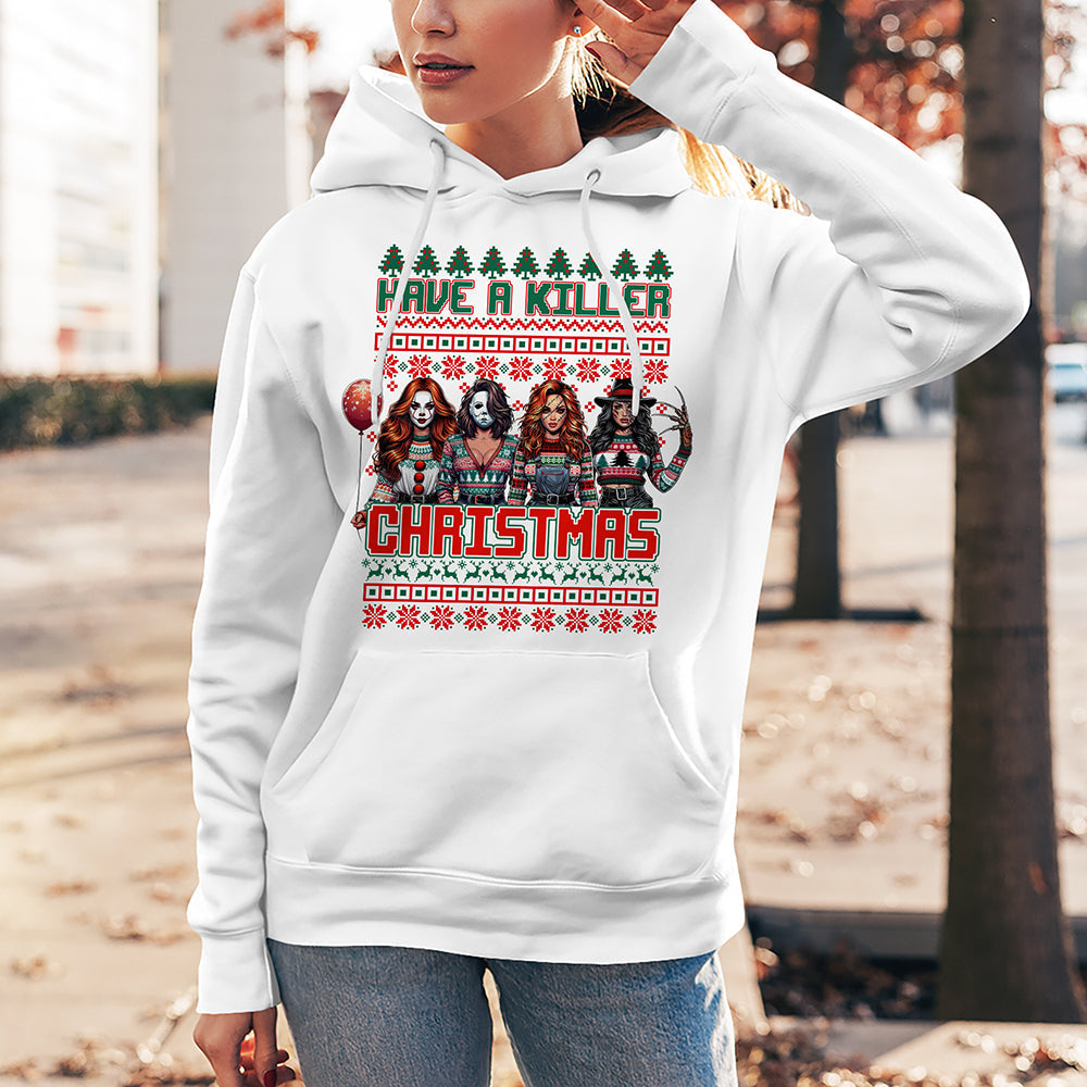 Killer Christmas Horror Movie Fans Sweatshirt