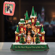 Load image into Gallery viewer, Create Magical Memories This Christmas - Personalized Family Custom Photo Acrylic Plaque Shaped Plaques PopCulturePrints
