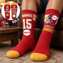 Load image into Gallery viewer, Unleash the Competitive Spirit - Custom Middle Tube Socks for Sports Lovers
