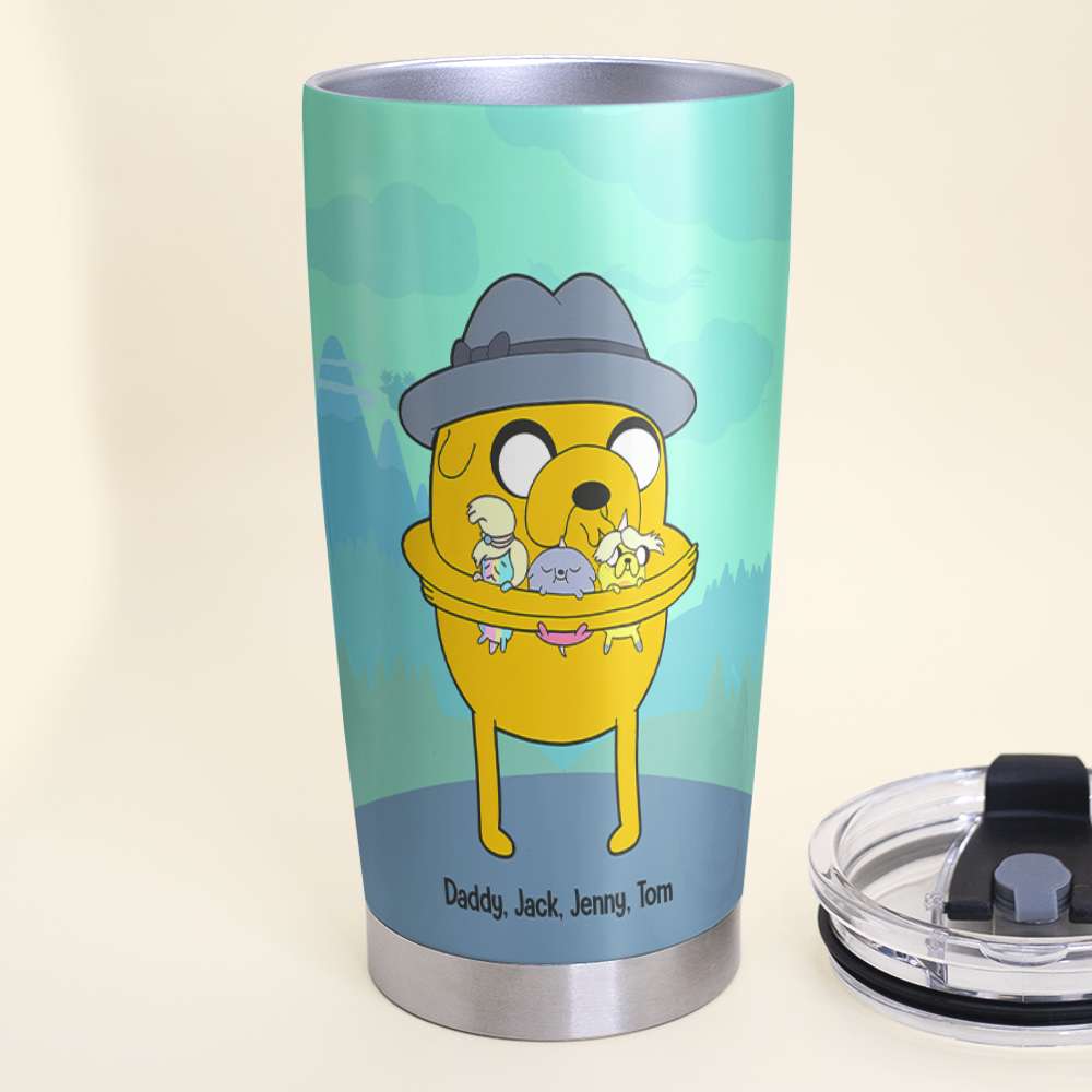 Personalized Adventure Dad Tumbler - Best Gift for Father's Day