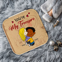 Load image into Gallery viewer, Customizable &#39;You&#39;re My Treasure&#39; Jewelry Box for Couples Jewelry Box PopCulturePrints
