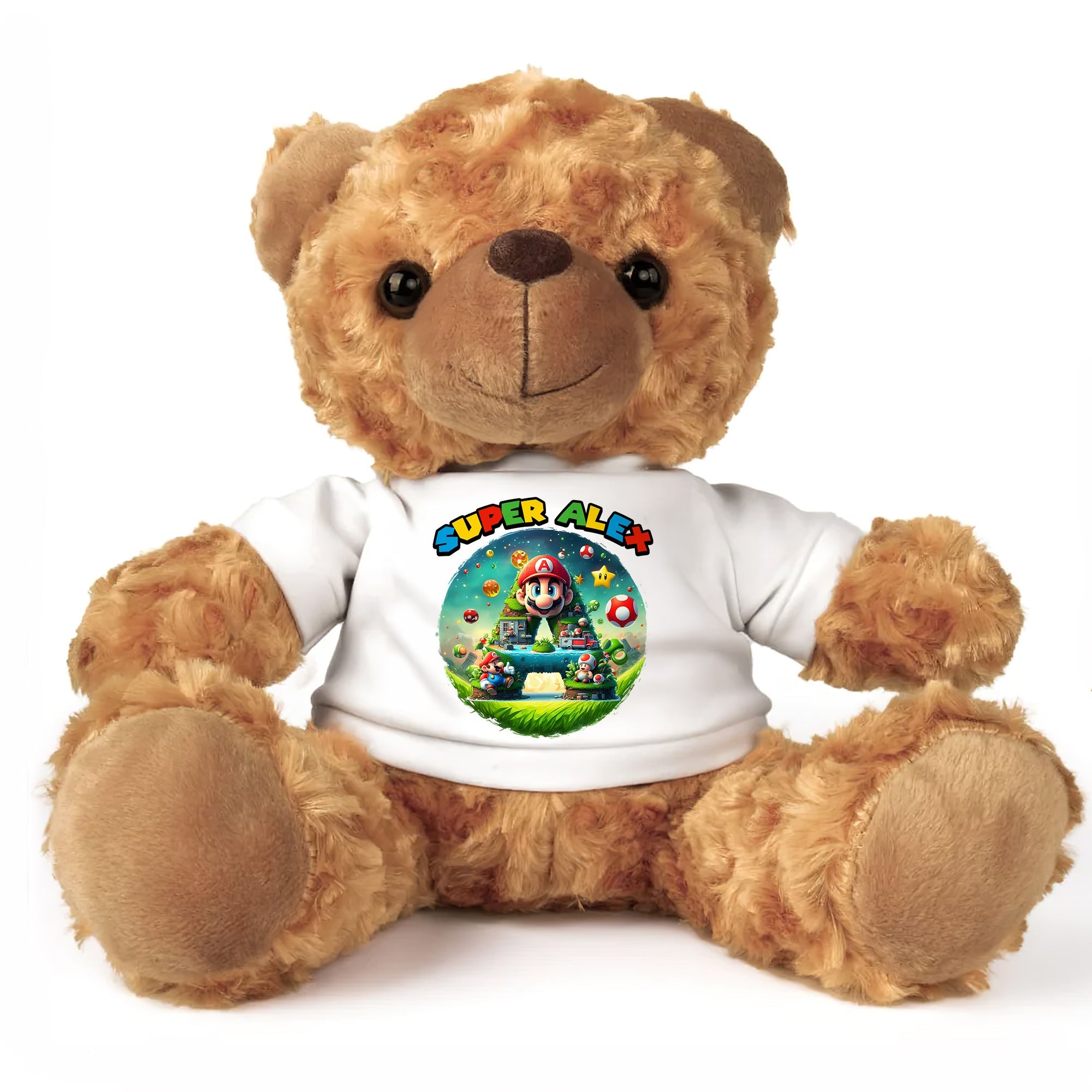Super Jenny: A Personalized Bear with Custom Shirt for Kids Bear PopCulturePrints