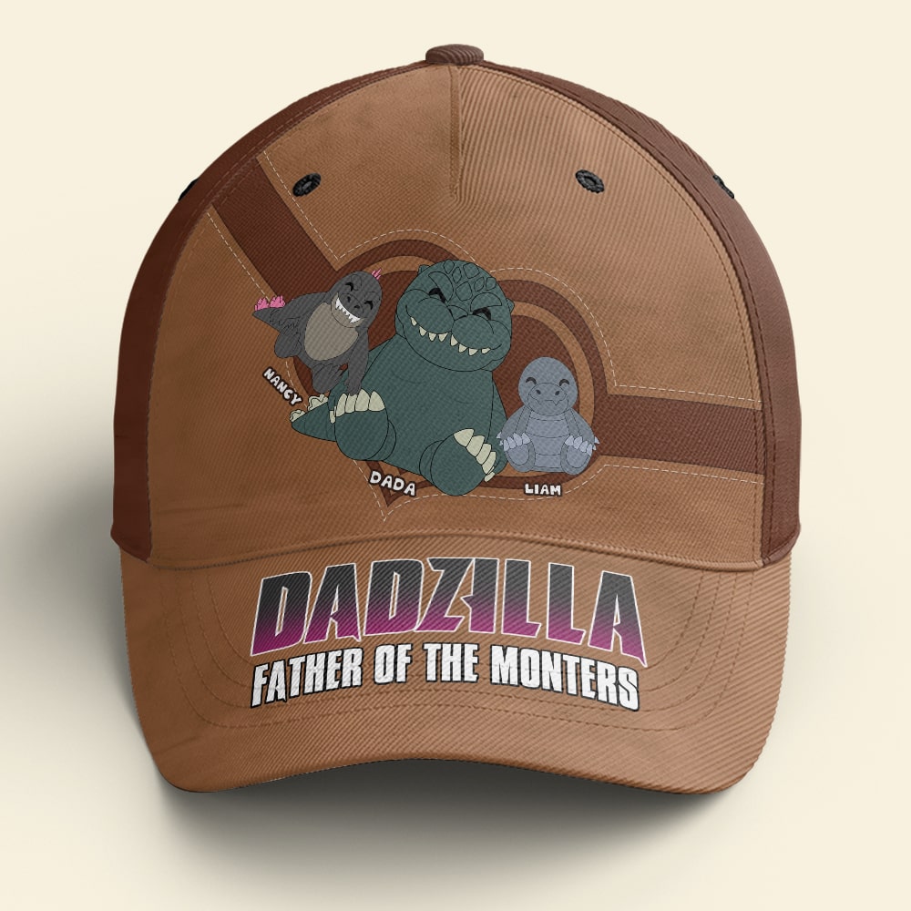 Customized 'Dadzilla' Father's Day Cap - Vintage Style