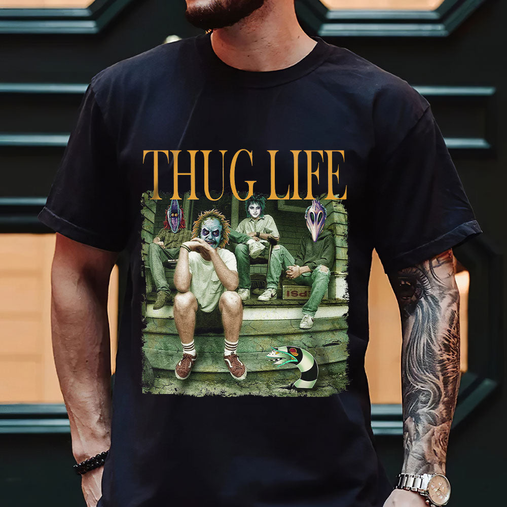 Halloween Thug Life Horror Mask Custom Shirt