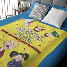 Load image into Gallery viewer, “Mom is the Best! Happy Mother&#39;s Day!” - Personalized Blanket for Moms, Grandmas, and More Blanket PopCulturePrints
