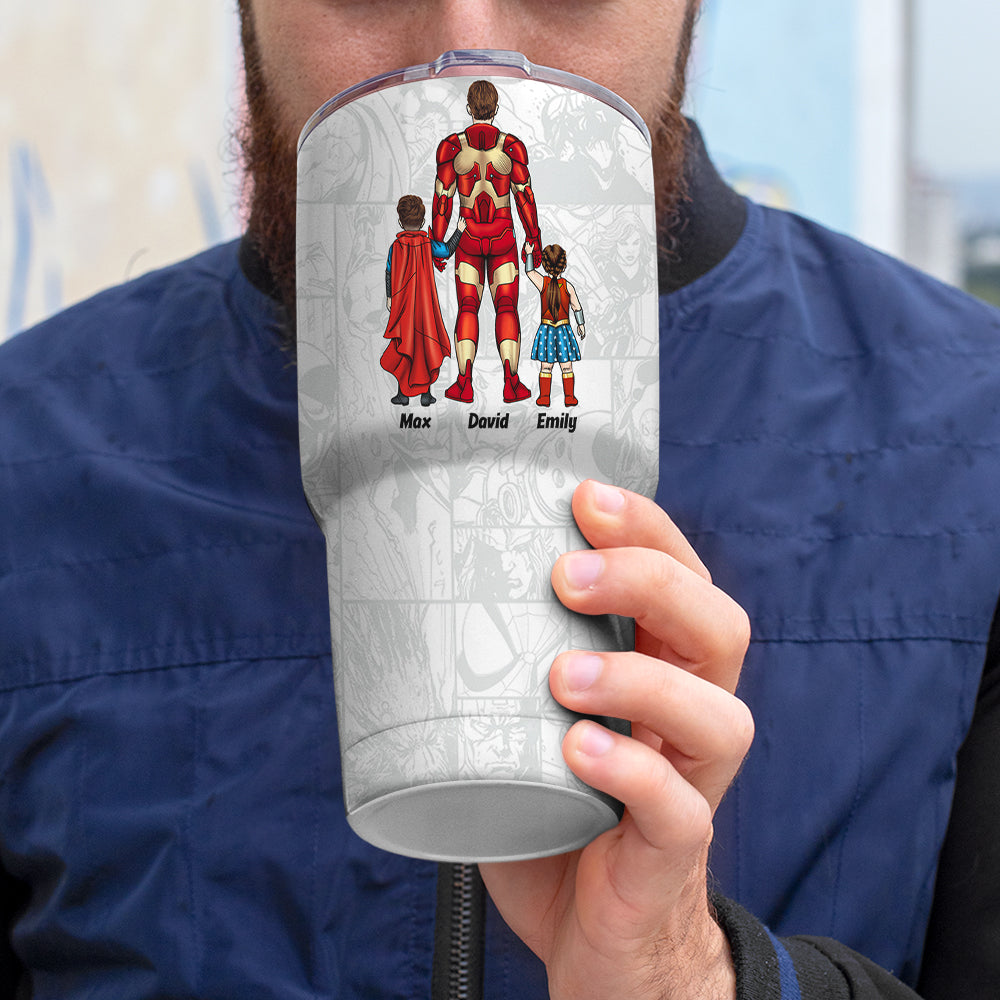 Super Mom Personalized Tumbler Cup - Hero Edition Tumbler Cup PopCulturePrints