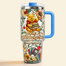 Load image into Gallery viewer, Make A Difference - Good Teacher To Be 40oz Tumbler With Handle - Personalized Gifts For Teachers
