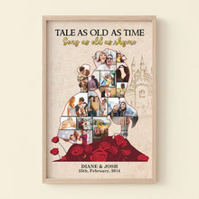 Load image into Gallery viewer, Fairytale Love Story Personalized Canvas for Couples - Valentine's Day Gifts Poster &amp; Canvas PopCulturePrints
