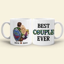 Load image into Gallery viewer, Personalized Best Couple Ever Coffee Mug | Romantic Valentine's Day Gifts Coffee Mug PopCulturePrints
