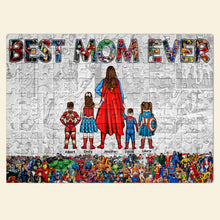 Load image into Gallery viewer, Best Mom Ever - Personalized Jigsaw Puzzle for Loved Ones Jigsaw Puzzles PopCulturePrints
