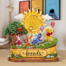 Load image into Gallery viewer, “Friends are the family we choose” - Friends Acrylic Plaque - Personalized Gifts for Best Friends Shaped Plaques PopCulturePrints
