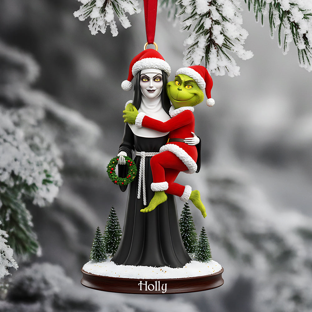 "Bring Joy to Your Holidays!" - Personalized Christmas Acrylic Ornament - Unique Gift for Movie Fans Ornament PopCulturePrints