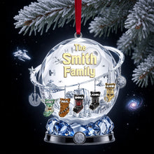 Load image into Gallery viewer, Merry Christmas with Your Family - Personalized Acrylic Ornament
