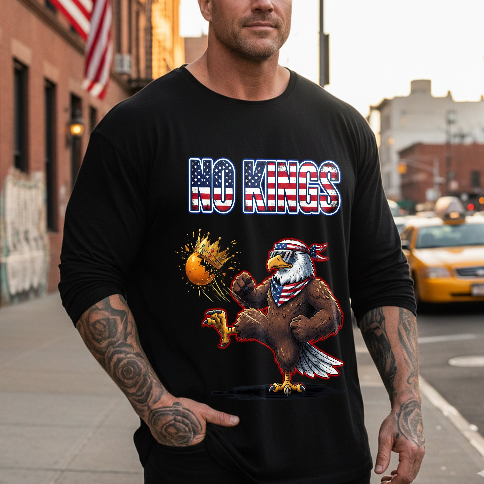 Freedom Eagle Shirt - Personalized Gifts for Christmas and Every Occasion Shirts PopCulturePrints