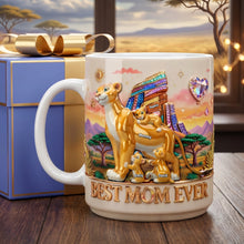 Load image into Gallery viewer, Best Mom Ever - Wild Mama Love Coffee Mug - Personalized Gifts for Mom Coffee Mug PopCulturePrints
