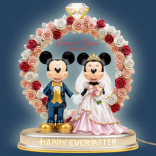 Load image into Gallery viewer, “Happily Ever After” - Personalized Light Box Gift for Couples Light Box PopCulturePrints
