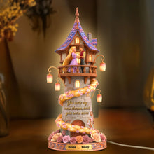 Load image into Gallery viewer, You Were My New Dream - Personalized Fairy Tale Couple Acrylic Light Box Light Box PopCulturePrints
