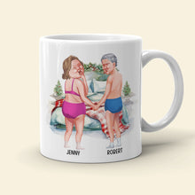 Load image into Gallery viewer, Personalized Couple Mug - Endless Love Sleepover
