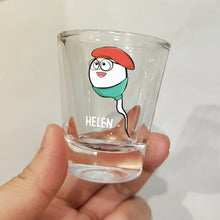 Load image into Gallery viewer, Thank You For Not Shooting Blanks - Personalized Shot Glass for Dad Shot Glass PopCulturePrints
