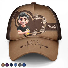 Load image into Gallery viewer, &quot;Cherish Every Moment&quot; – Personalized Classic Cap for Dads and Grandpas Classic Cap PopCulturePrints

