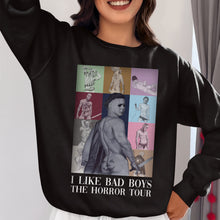 Load image into Gallery viewer, Personalized Horror Movie Fan Tshirt - I Like Bad Boys The Horror Tour
