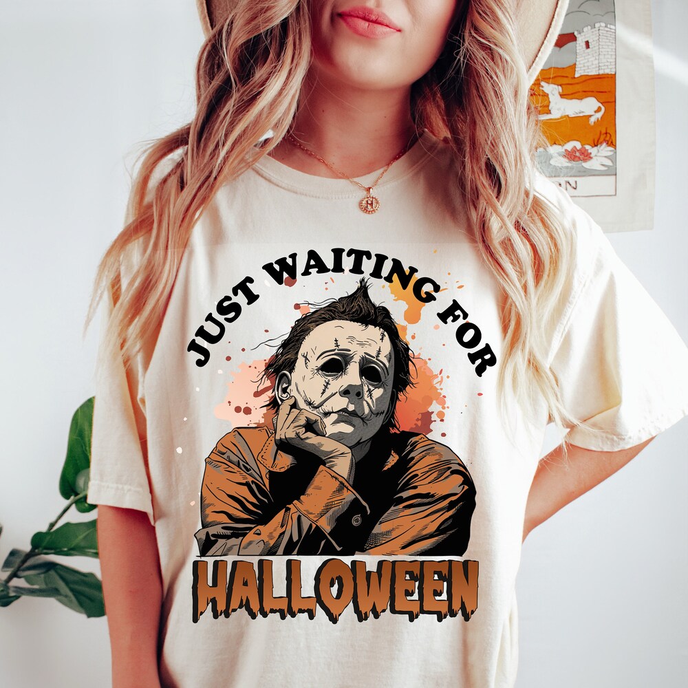 Waiting for Halloween Like T-Shirt