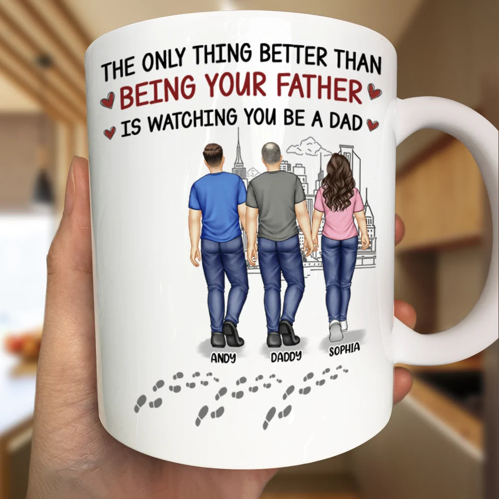 The Only Thing Better Than Being Your Father - Personalized Mug Mug PopCulturePrints
