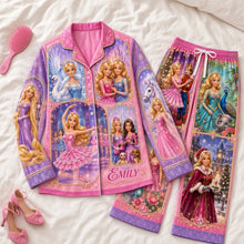 Load image into Gallery viewer, “Once Upon a Dream” - Fairytale Princess Pajama Set - Personalized Gift for Kids

