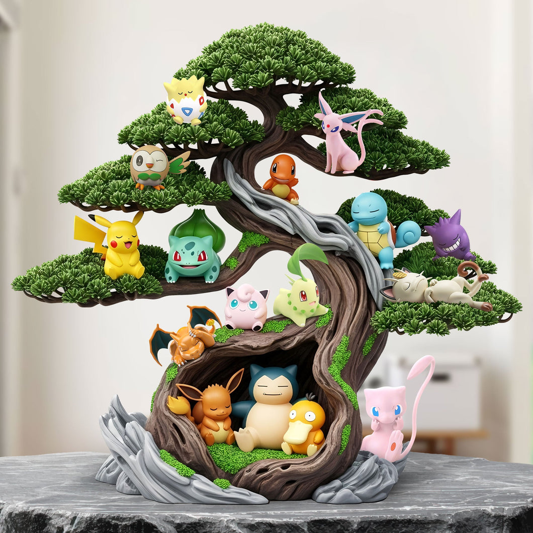 Cherish Your Favorite Pocket Monsters - Personalized Plaque for Movie & Game Enthusiasts Shaped Plaques PopCulturePrints