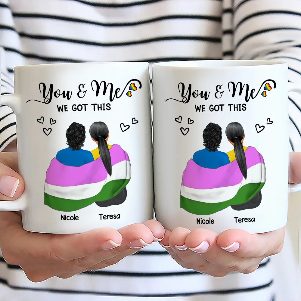 Together Since - Personalized Pride Mug Mug PopCulturePrints