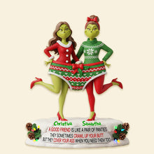Load image into Gallery viewer, A Good Friend Is Like A Pair Of Panties - Personalized Acrylic Plaque for Christmas Shaped Plaques PopCulturePrints
