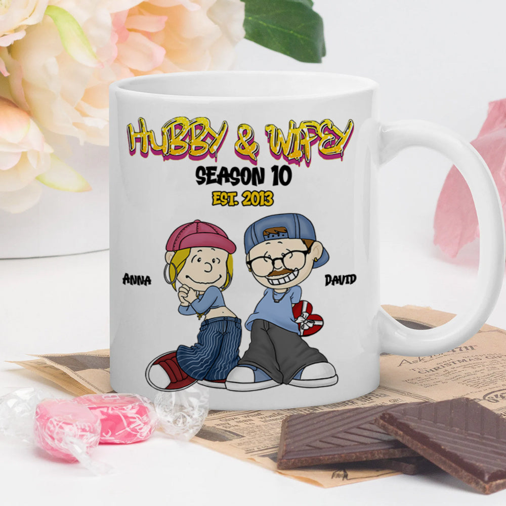 Personalized Pop Culture Couple Blanket – Together Since 2024 Coffee Mug PopCulturePrints