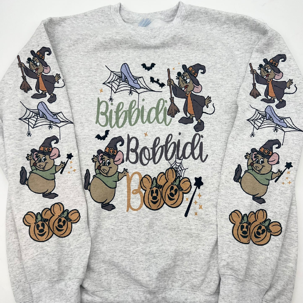 Halloween Disney-Inspired Bibbidi Bobbidi Boo Sweatshirt