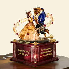 Load image into Gallery viewer, Every Love Song Feels Like You - Personalized Couple Love Song Acrylic Light Box Light Box PopCulturePrints
