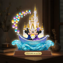 Load image into Gallery viewer, You &amp; Me, We Got This - Romantic Castle Light Box Personalized Gift for Couples Light Box PopCulturePrints
