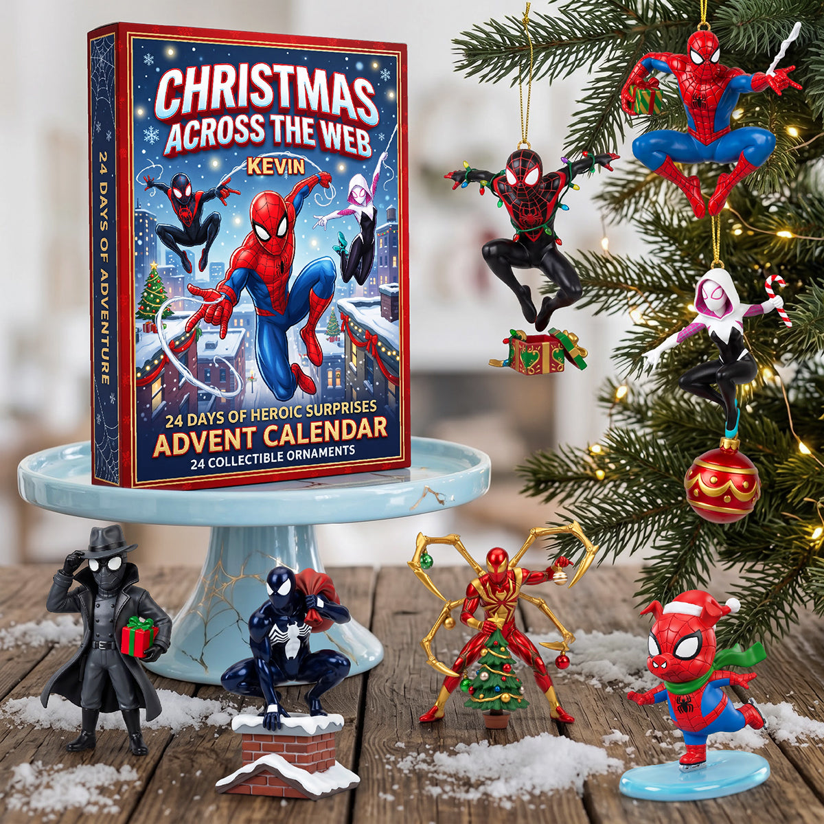 "Unleash the Holiday Spirit!" - Mask Hero Christmas Advent Calendar - Personalized Gifts for Kids and Collectors