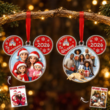 Load image into Gallery viewer, Cherish Every Moment: Personalized Family Together Christmas Acrylic Ornament - Custom Gift for Loved Ones
