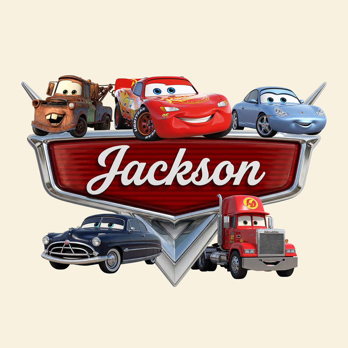 “Race into Fun!” - Personalized Racing Crew Acrylic Sign - Custom Gift for Kids