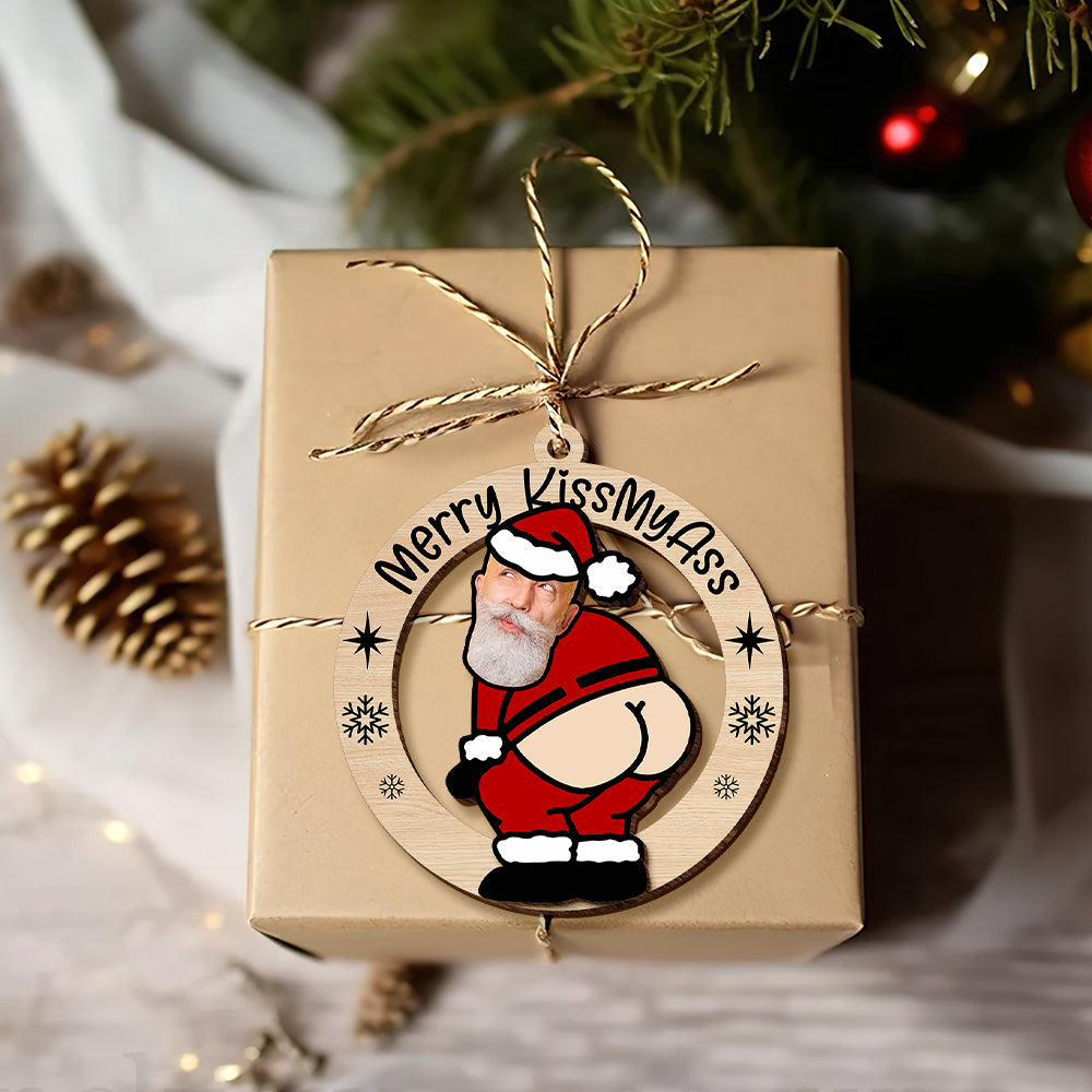 Funny Custom Christmas Ornaments - Personalized Photo Gifts Ornament PopCulturePrints