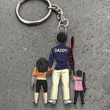 Load image into Gallery viewer, “Forever Your Dad” – Personalized Dad Keychain for Every Occasion Keychains PopCulturePrints
