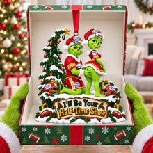 Load image into Gallery viewer, I'll Be Your Half-Time Show - Furry Naughty Couples Acrylic Ornament - Personalized Christmas Gifts for Sports Lovers
